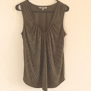 Jennifer Lopez Olive Green Top